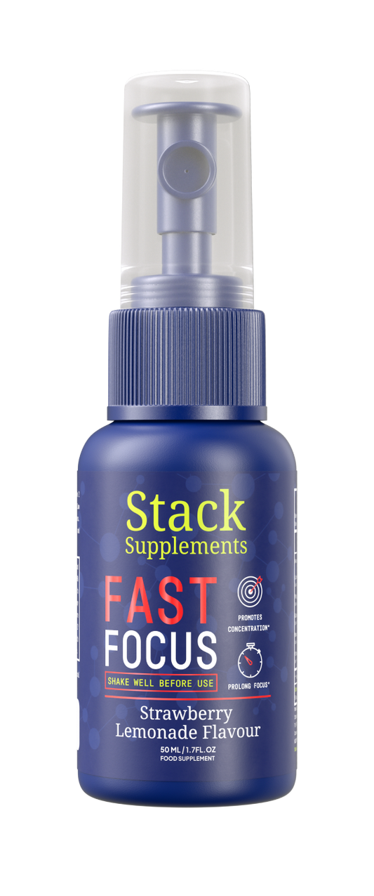 Fast Focus oral spray brain boosting supplement - Strawberry Lemonade