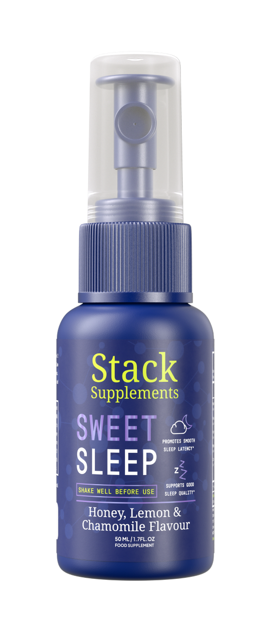 Sweet Sleep oral spray sleep aid, insomnia supplement - Honey, Lemon and Chamomile