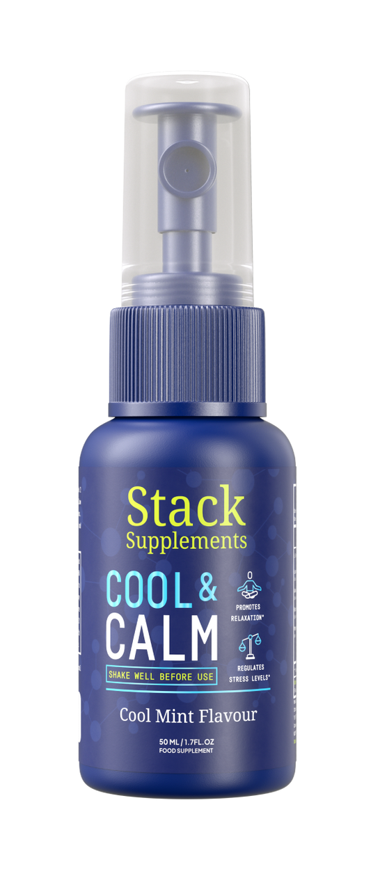 Cool and Calm oral spray anxiety, stress relief supplement - Cool Mint